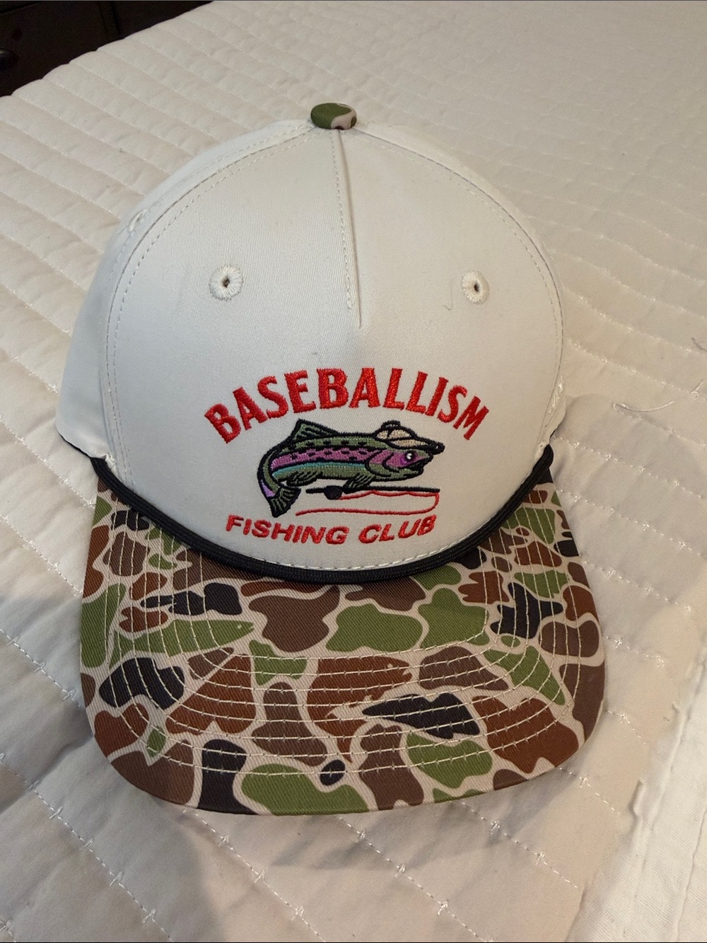 BASEBALLISM Kids fishing club hat